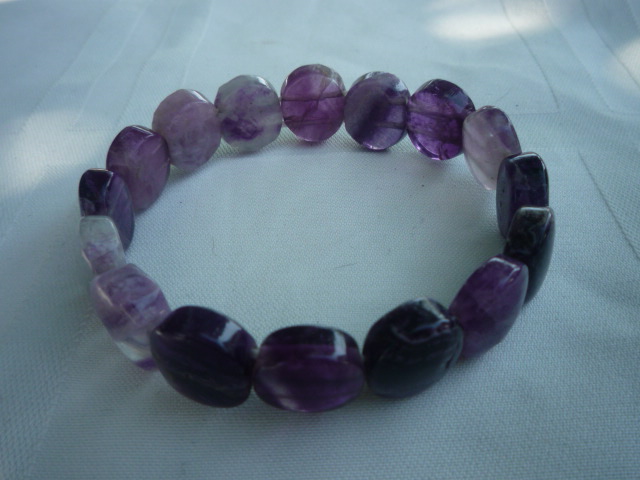 Amethyst gemstone Bracelet protection, purification and release addictions 4233